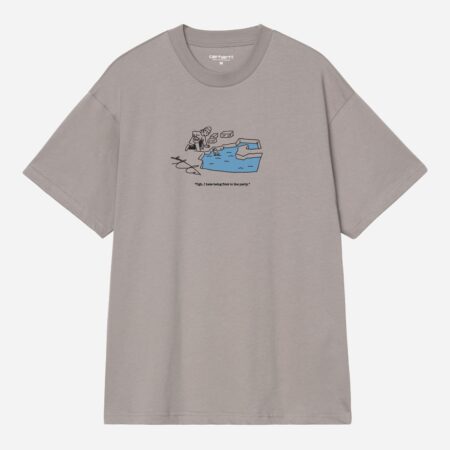 Carhartt WIP Ice Fishing Tee - Shady Grey