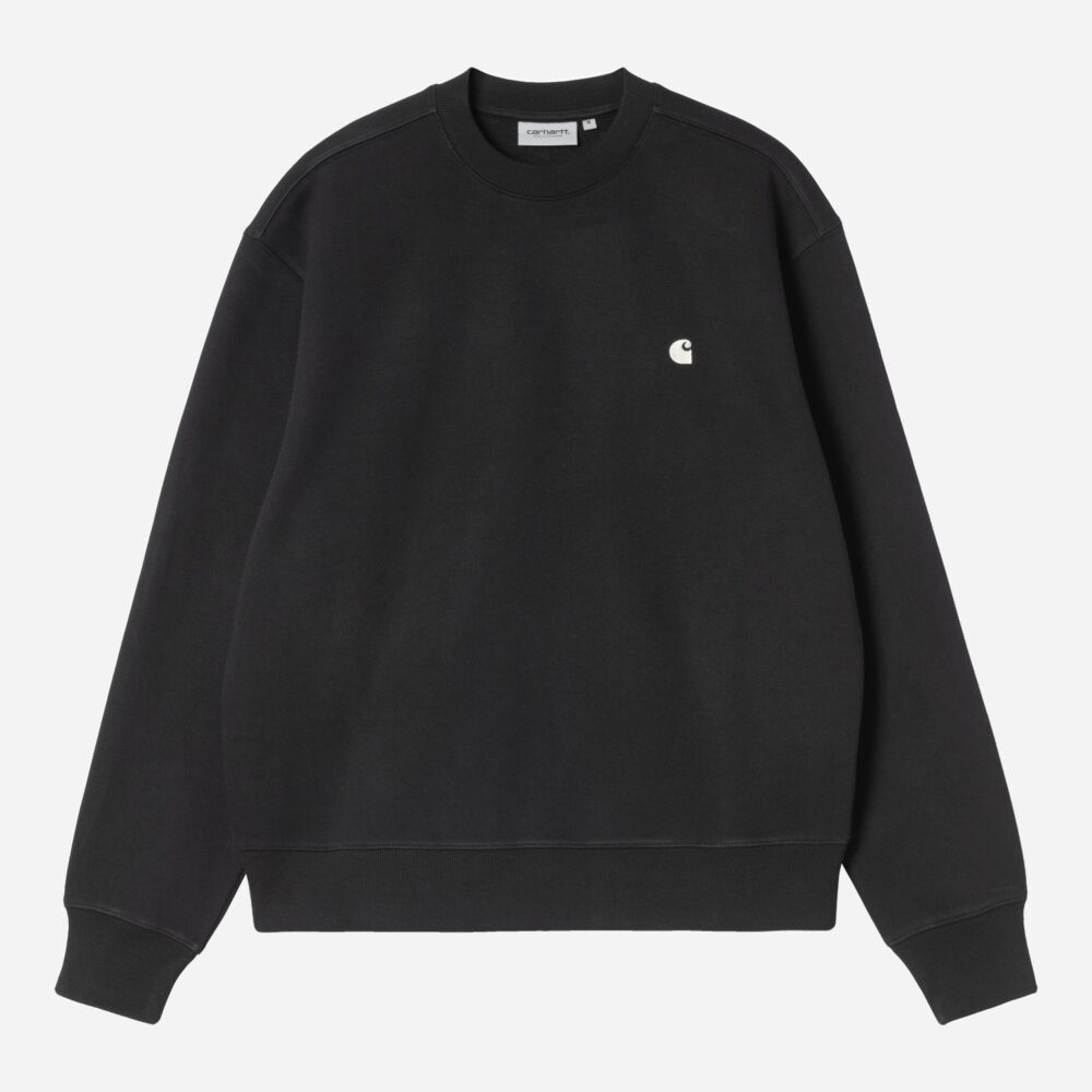 Carhartt WIP Mack Sweatshirt - Black/Wax Carhartt WIP Mack Sweatshirt - Black/Wax