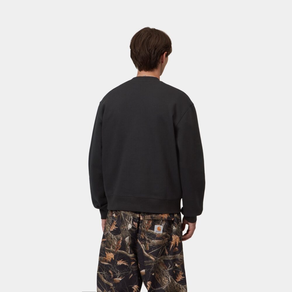 Carhartt WIP Mack Sweatshirt - Black/Wax Carhartt WIP Mack Sweatshirt - Black/Wax