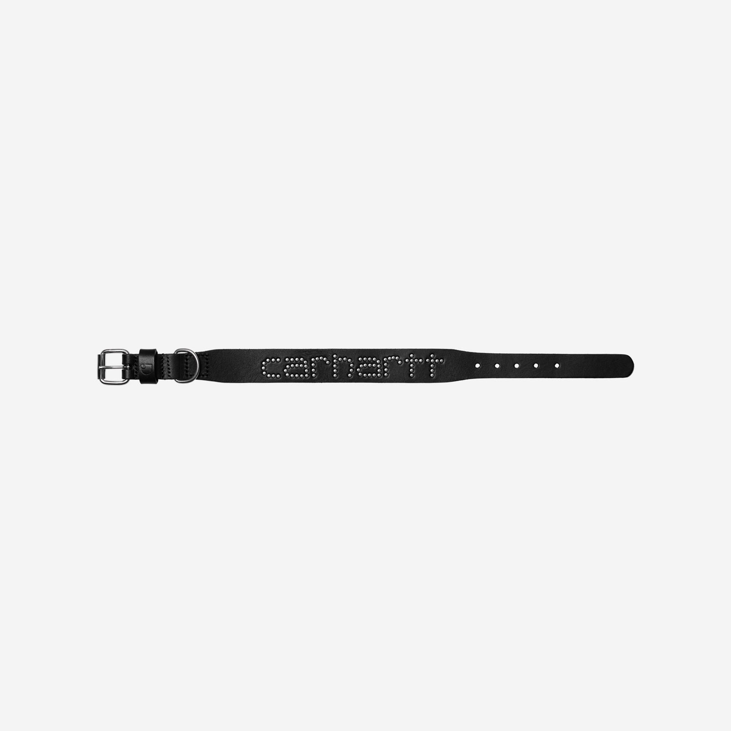 Carhartt WIP Script Studs Dog Collar - Black