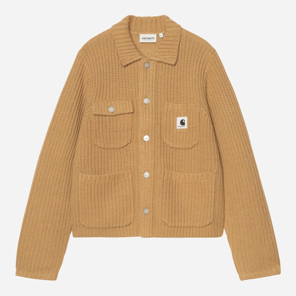 Carhartt WIP Women's Michigan Knitted Sweater - WIP Dusty Hamilton