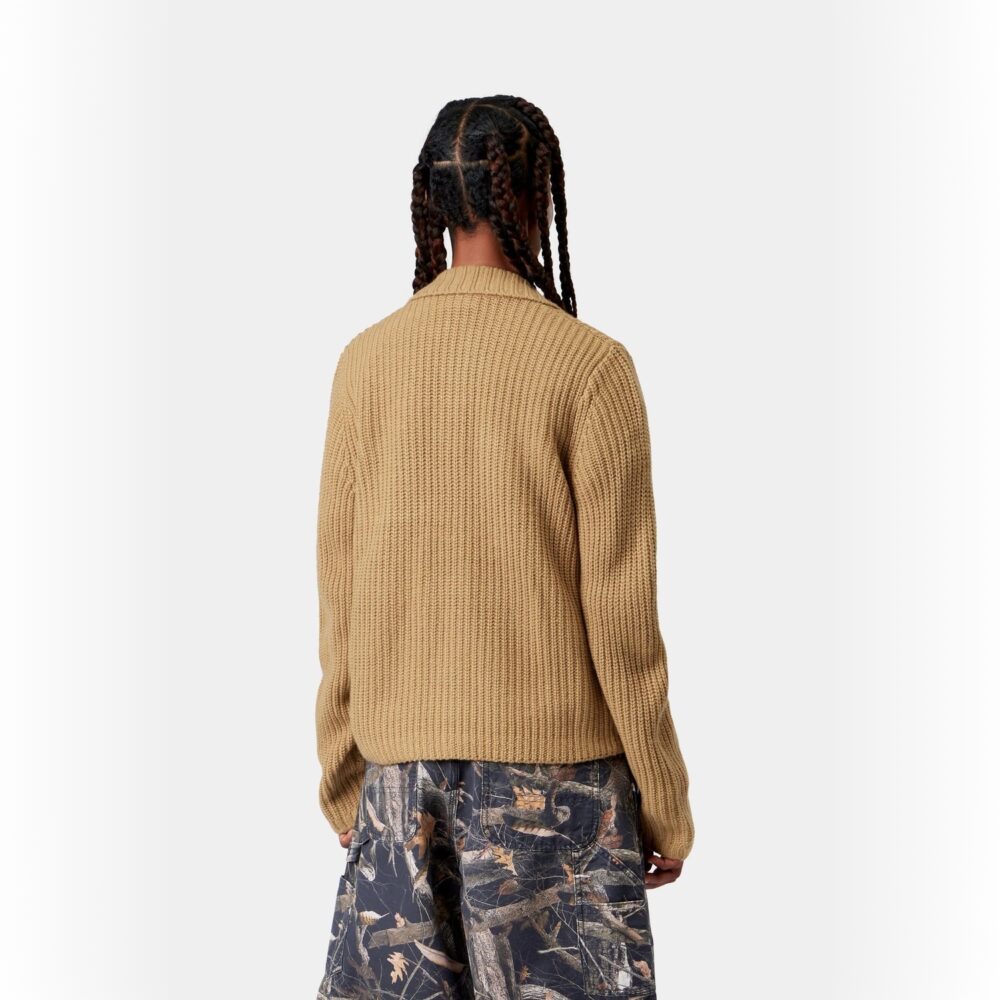 Carhartt WIP Women's Michigan Knitted Sweater - WIP Dusty Hamilton