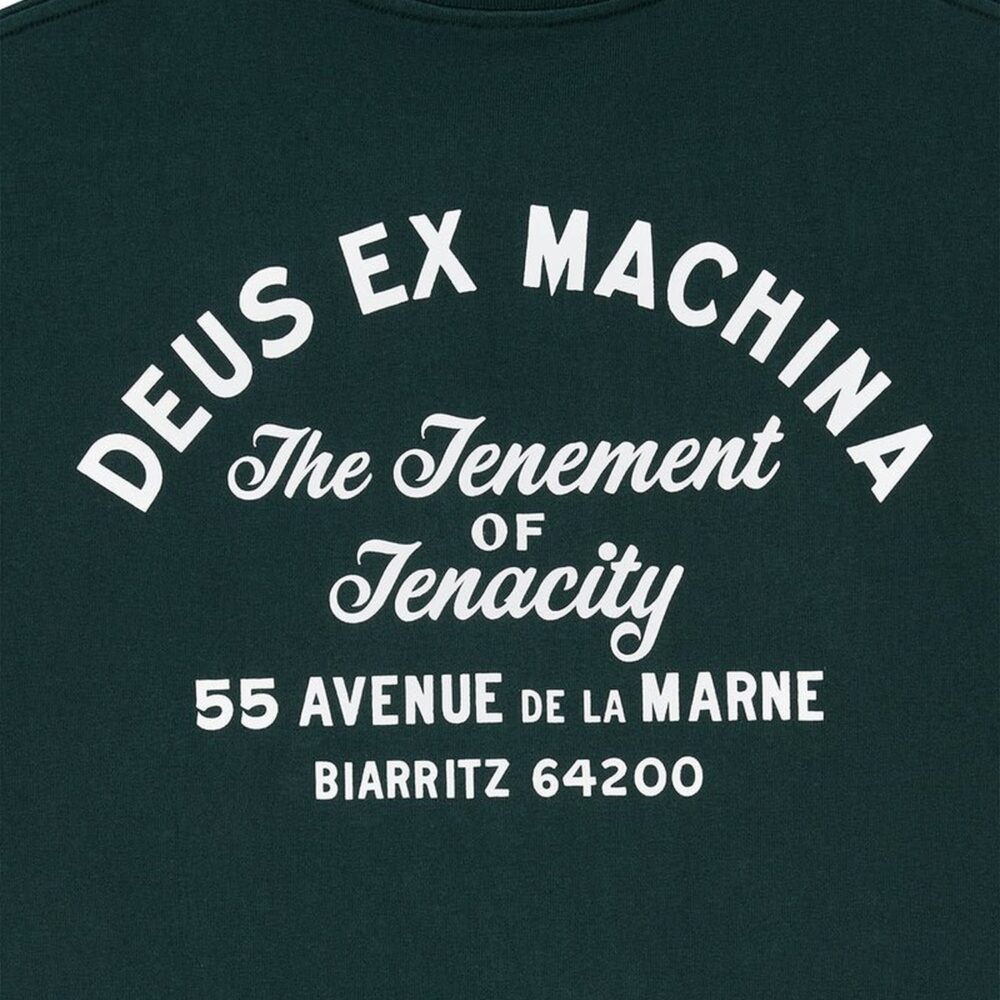 Deus Ex Machina Biarritz Sign Tee - Racing Green