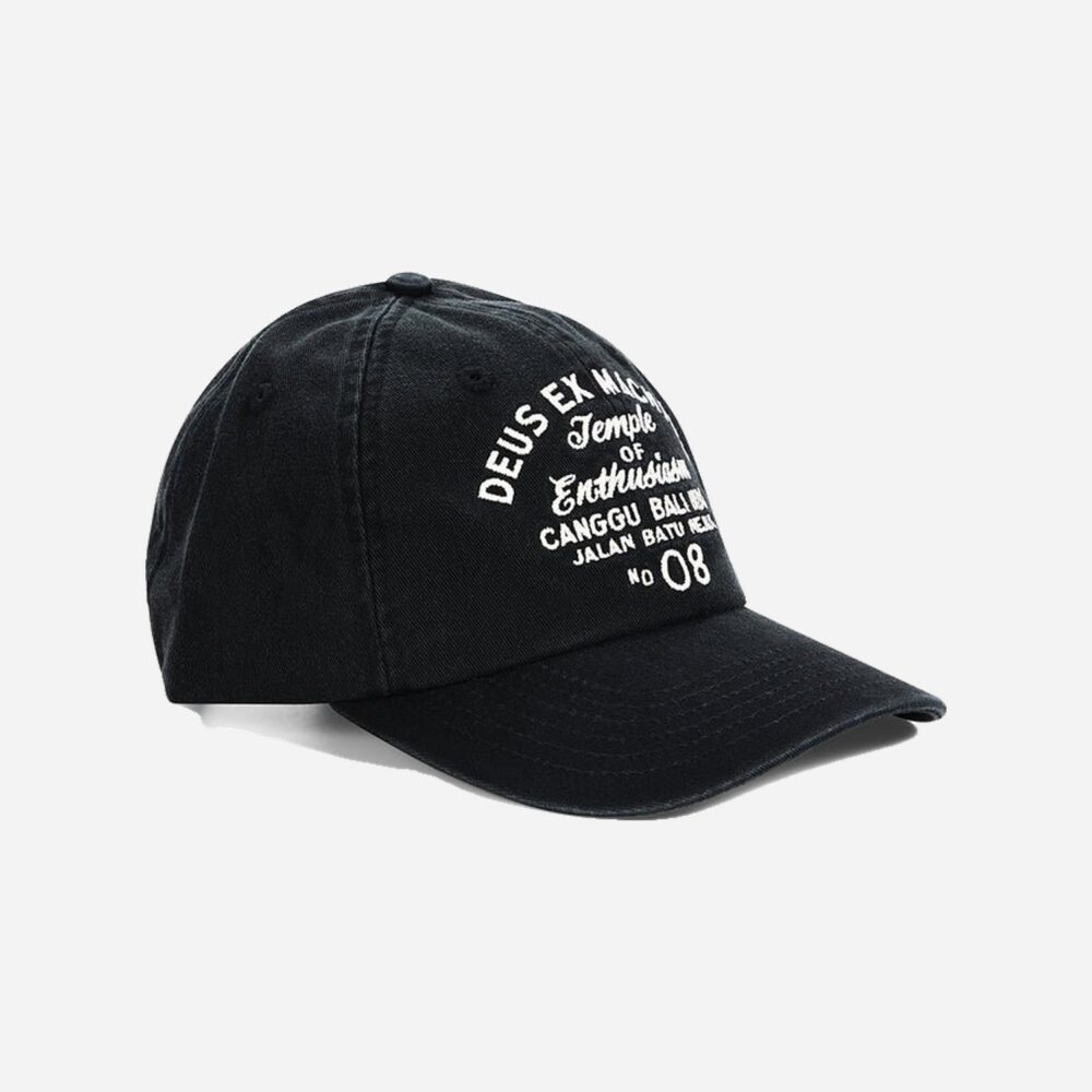 Deus Ex Machina Canggu Sign Cap - Black