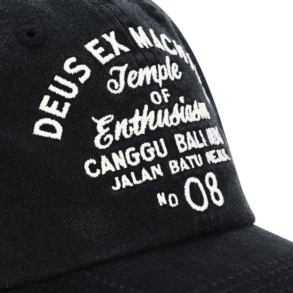 Deus Ex Machina Canggu Sign Cap - Black