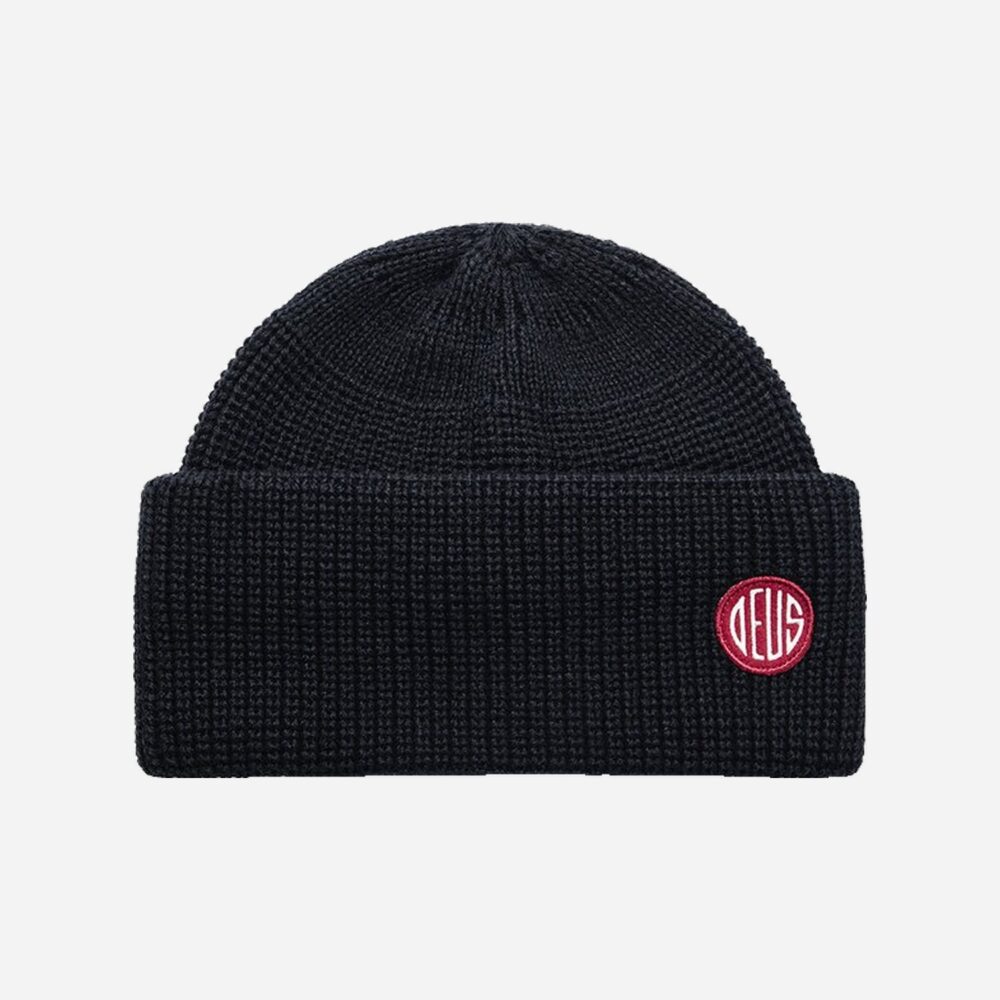Deus Ex Machina Crosland Beanie - Black Deus Ex Machina Crosland Beanie - Black