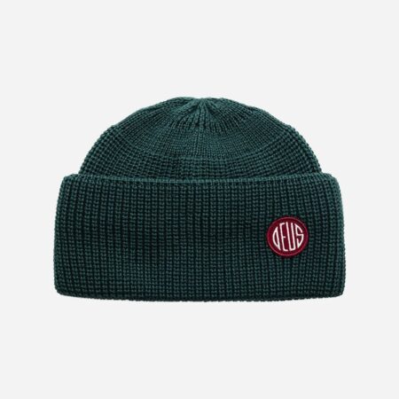 Deus Ex Machina Crosland Beanie - Racing Green Deus Ex Machina Crosland Beanie - Racing Green