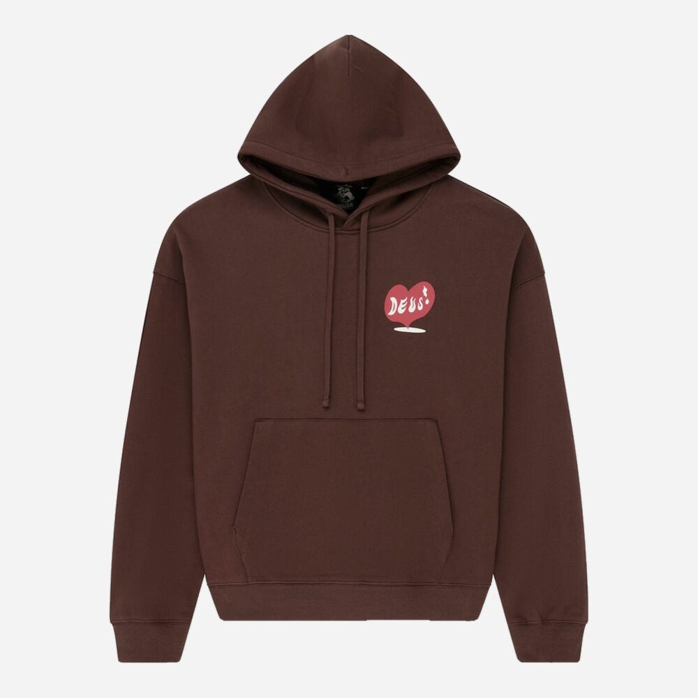 Deus Ex Machina Deep Cut Hoodie - Downtown Brown