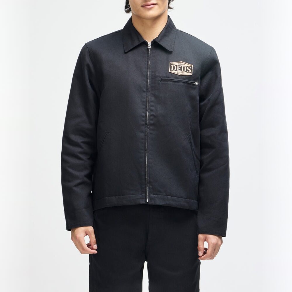 Deus Ex Machina Earls Work Jacket - Black Deus Ex Machina Earls Work Jacket - Black