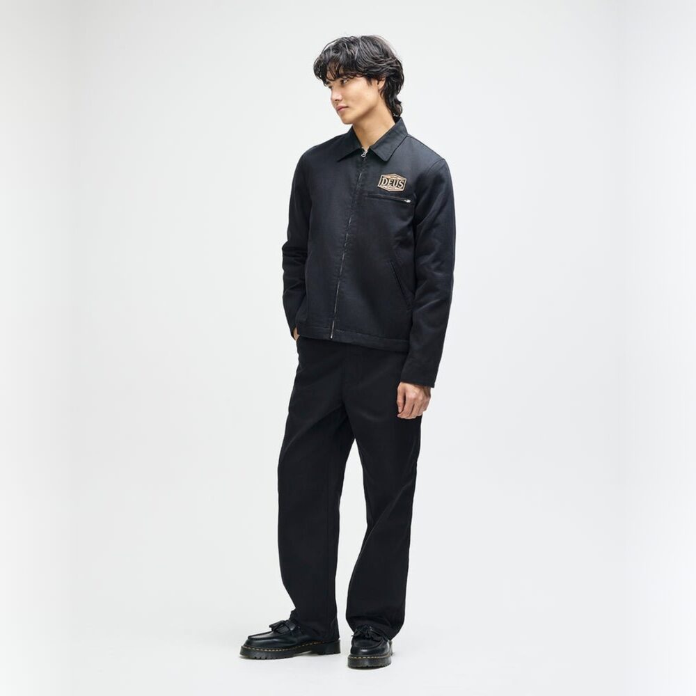 Deus Ex Machina Earls Work Jacket - Black Deus Ex Machina Earls Work Jacket - Black