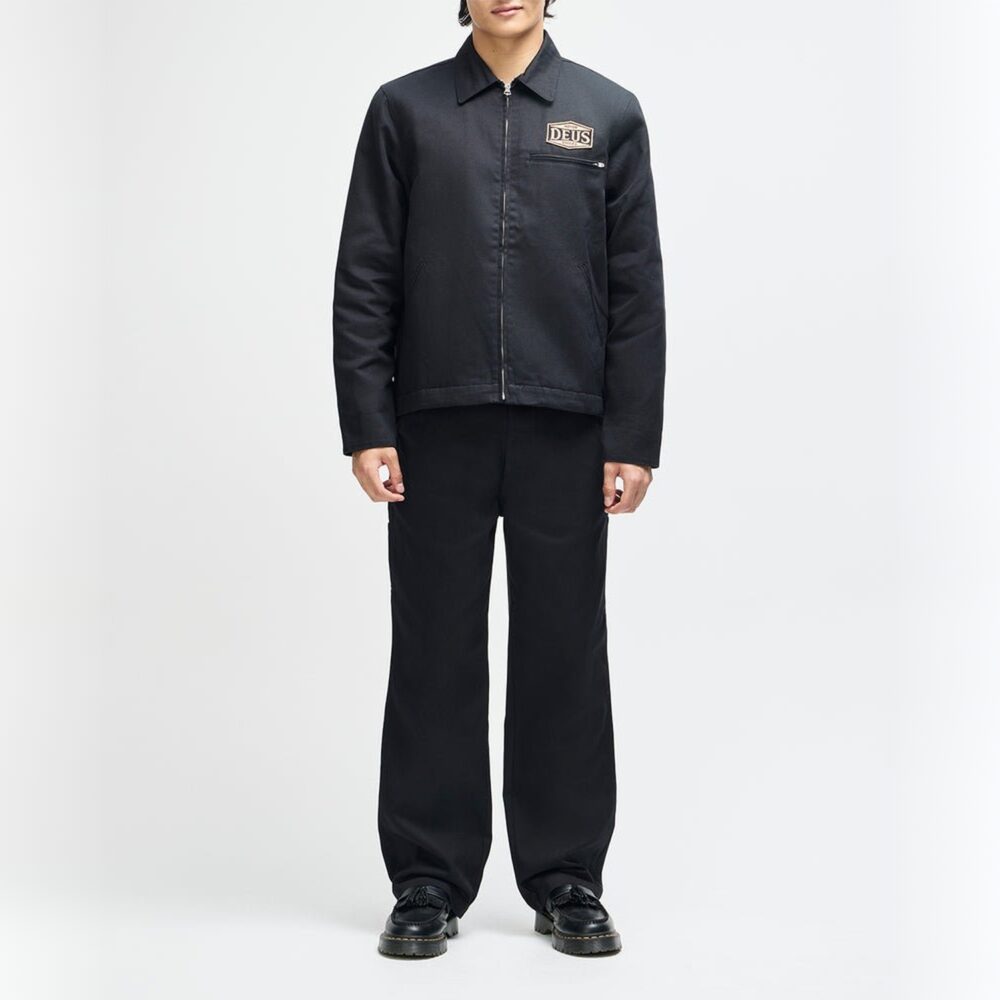 Deus Ex Machina Earls Work Jacket - Black Deus Ex Machina Earls Work Jacket - Black