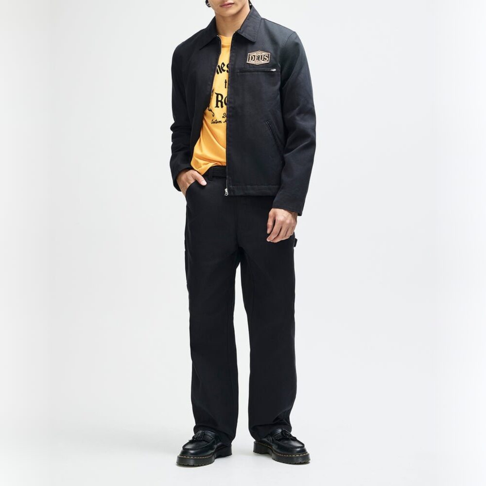 Deus Ex Machina Earls Work Jacket - Black Deus Ex Machina Earls Work Jacket - Black