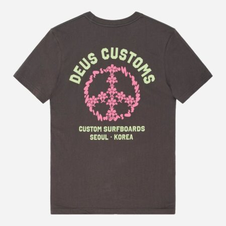 Deus Ex Machina Fancy Pansy Tee - Anthracite Deus Ex Machina Fancy Pansy Tee - Anthracite