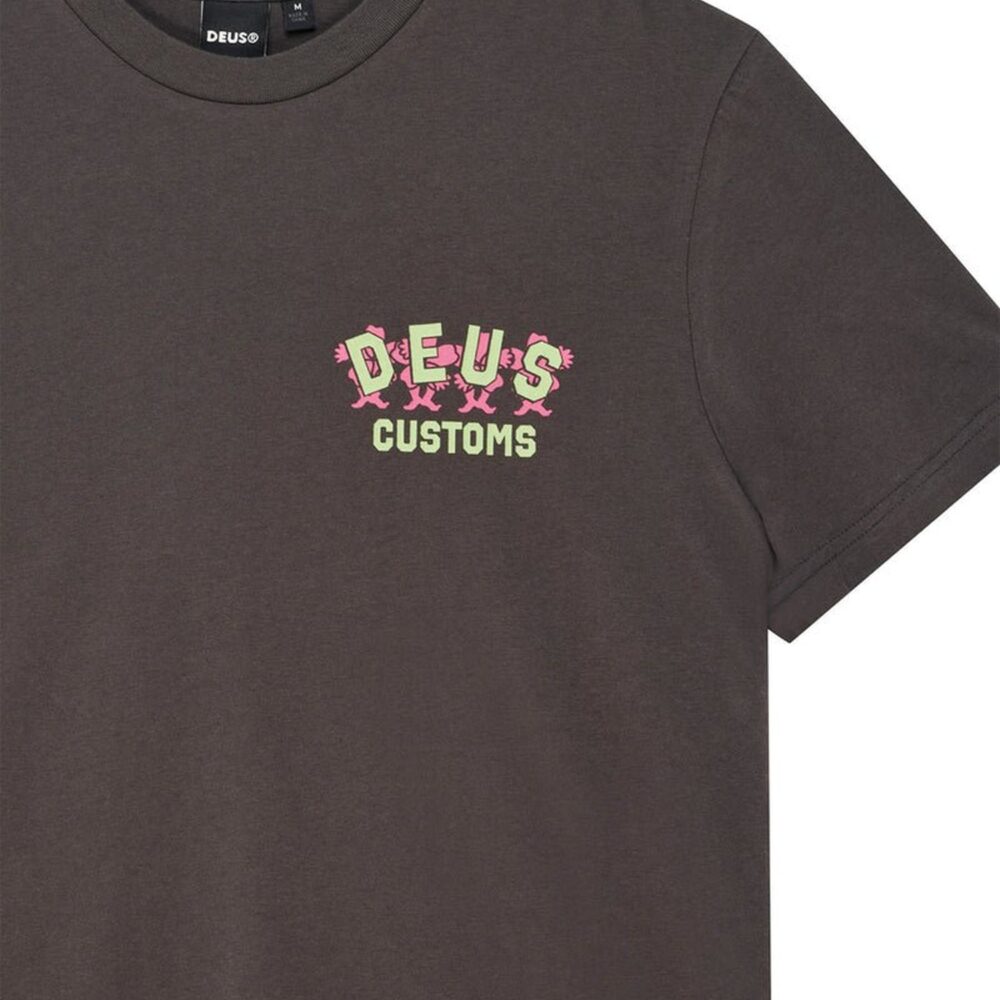 Deus Ex Machina Fancy Pansy Tee - Anthracite Deus Ex Machina Fancy Pansy Tee - Anthracite