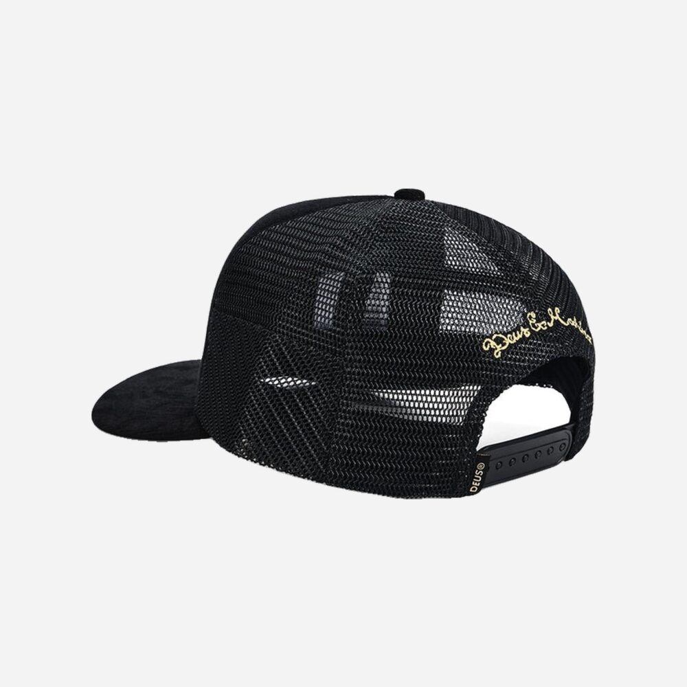 Deus Ex Machina Marsden Trucker Cap - Black