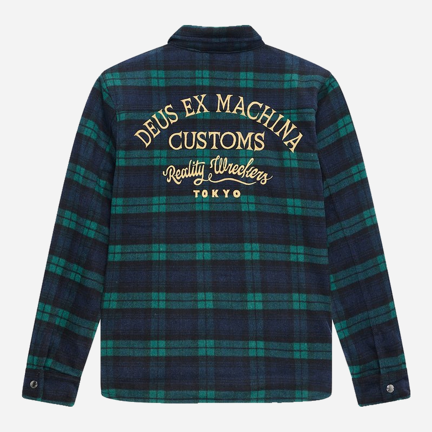 Deus Ex Machina Maxwell Check Shirt - Green Check