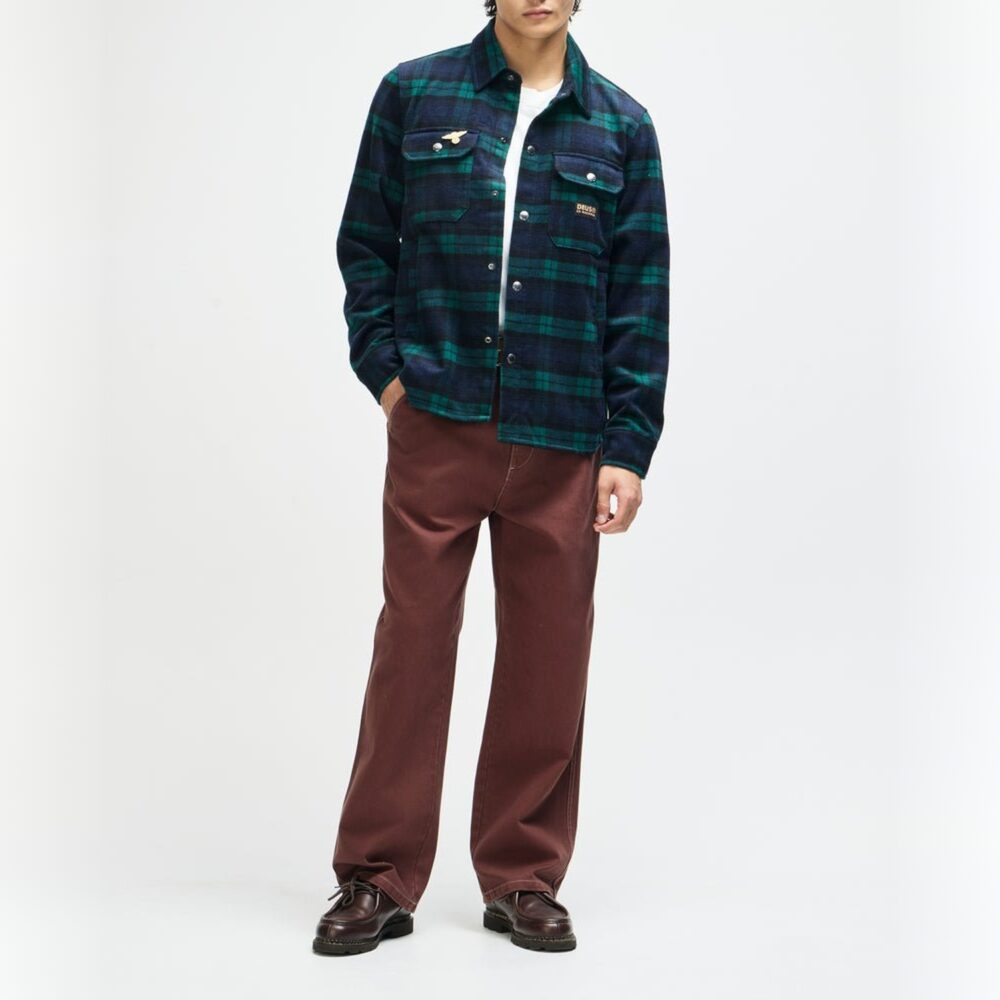 Deus Ex Machina Maxwell Check Shirt - Green Check Deus Ex Machina Maxwell Check Shirt - Green Check