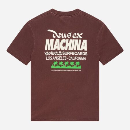 Deus Ex Machina Primo Tee - Brown Deus Ex Machina Primo Tee - Brown