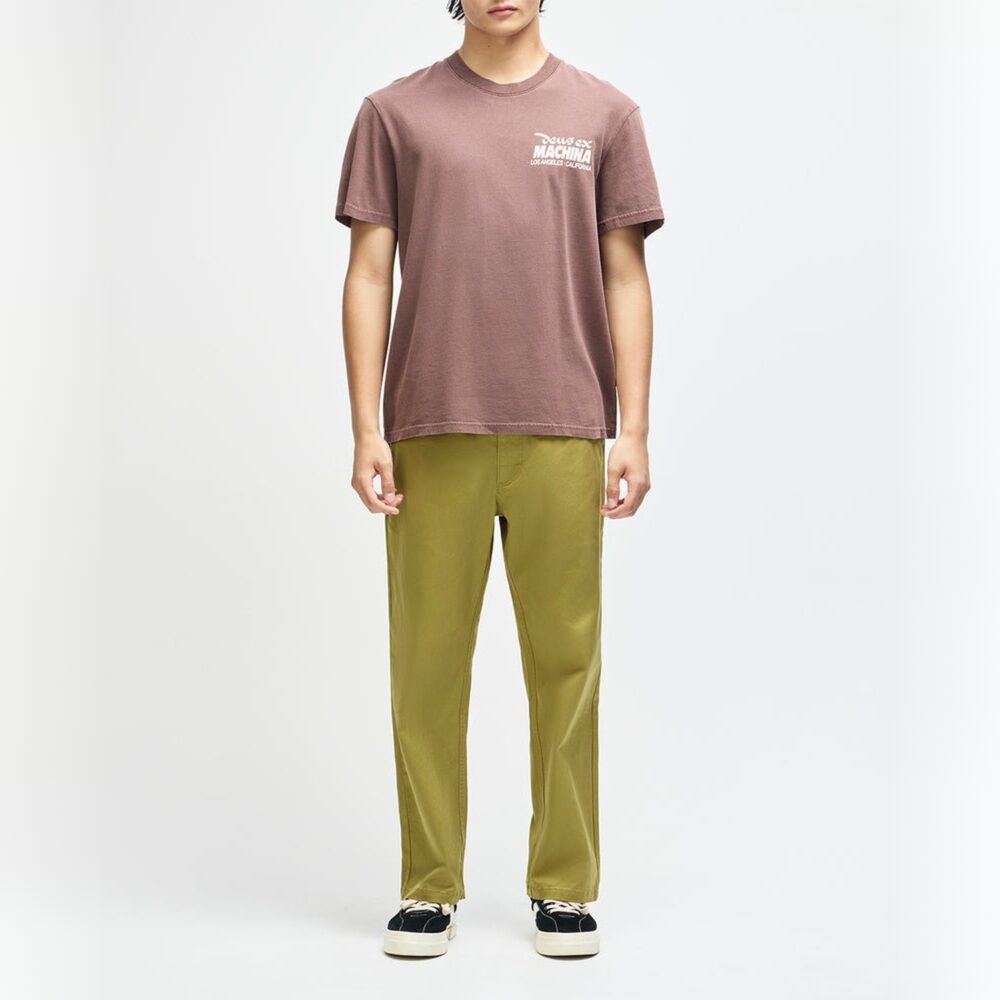 Deus Ex Machina Primo Tee - Brown Deus Ex Machina Primo Tee - Brown
