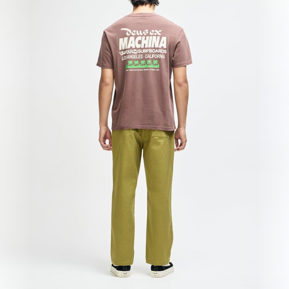 Deus Ex Machina Primo Tee - Brown Deus Ex Machina Primo Tee - Brown