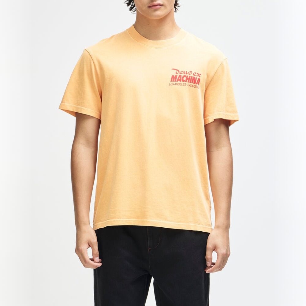 Deus Ex Machina Primo Tee - Radiant Yellow Deus Ex Machina Primo Tee - Radiant Yellow
