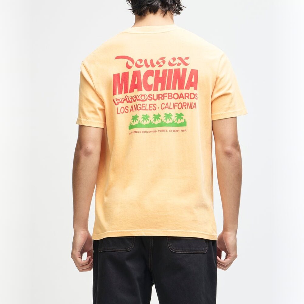 Deus Ex Machina Primo Tee - Radiant Yellow Deus Ex Machina Primo Tee - Radiant Yellow
