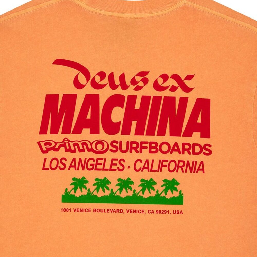 Deus Ex Machina Primo Tee - Radiant Yellow Deus Ex Machina Primo Tee - Radiant Yellow