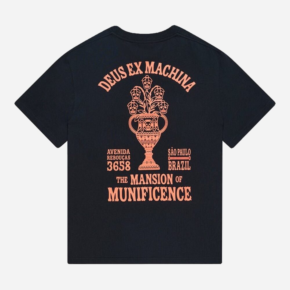 Deus Ex Machina Sao Paulo Ceramic Tee - Black
