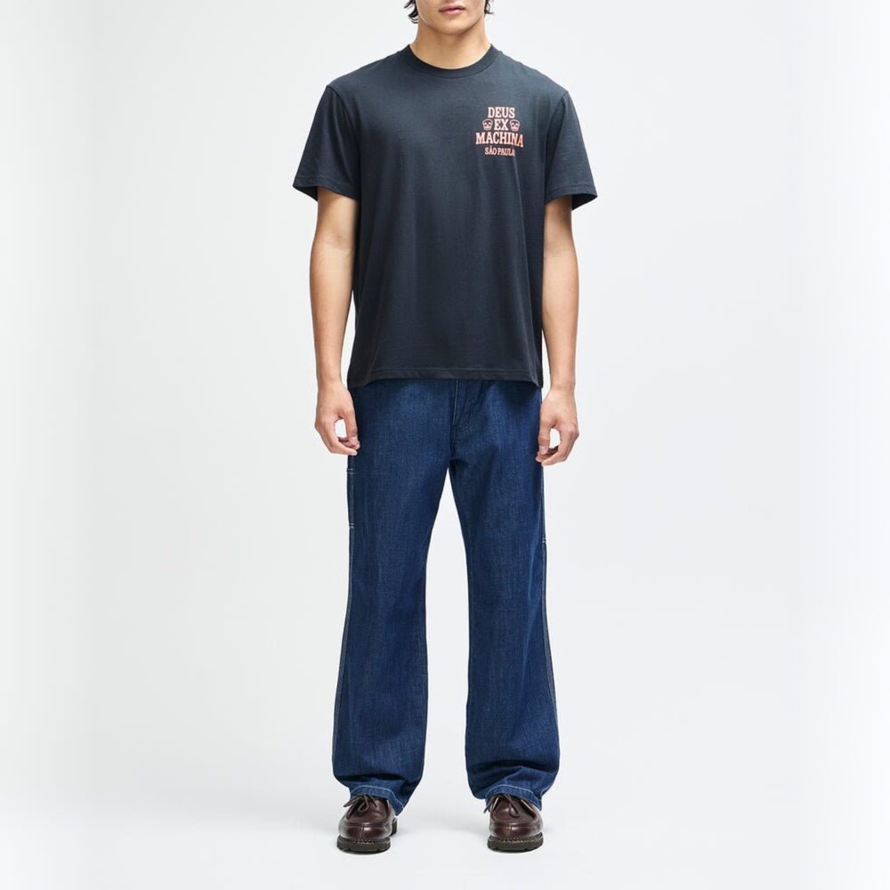 Deus Ex Machina Sao Paulo Ceramic Tee - Black