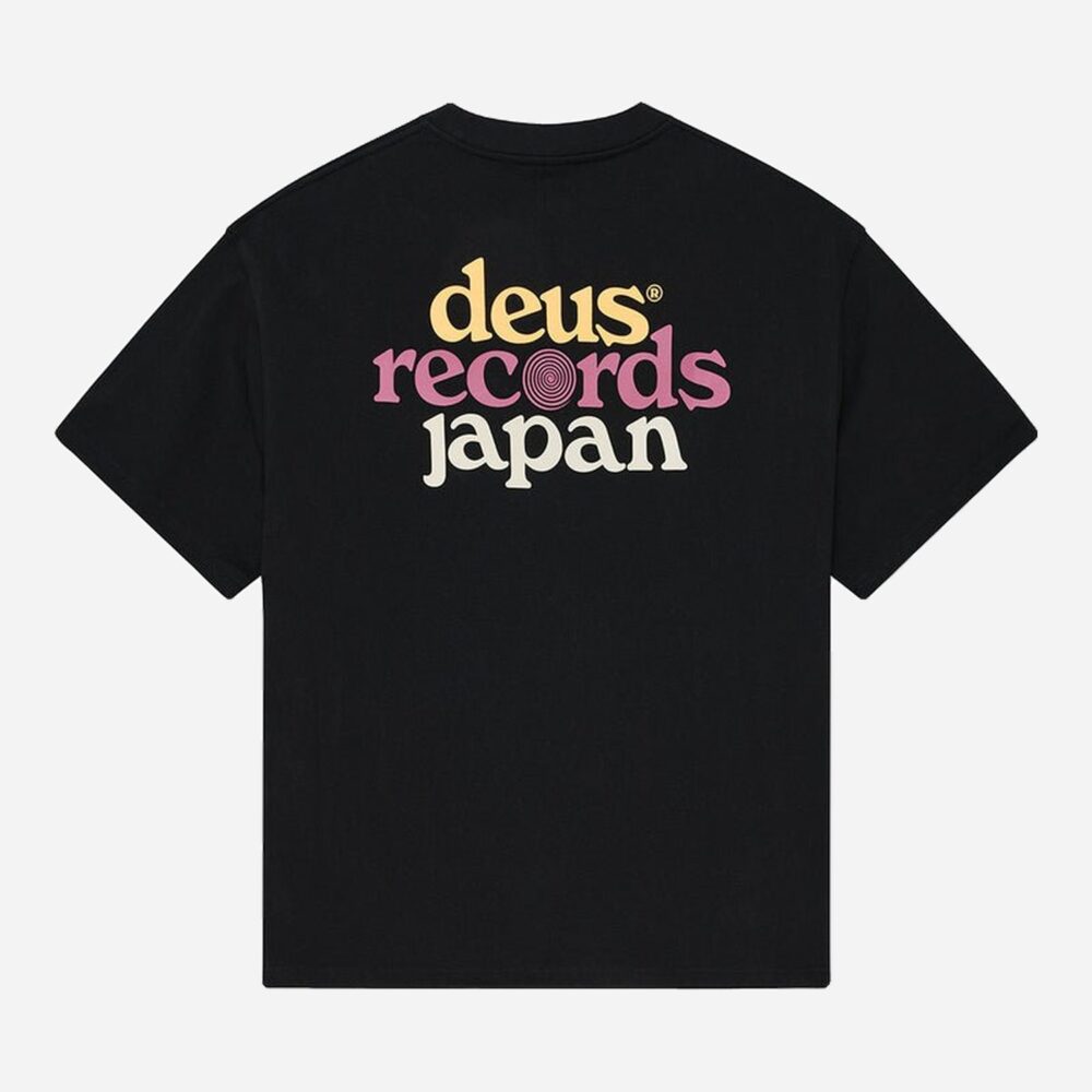 Deus Ex Machina Strata Oversize Tee - Black Deus Ex Machina Strata Oversize Tee - Black