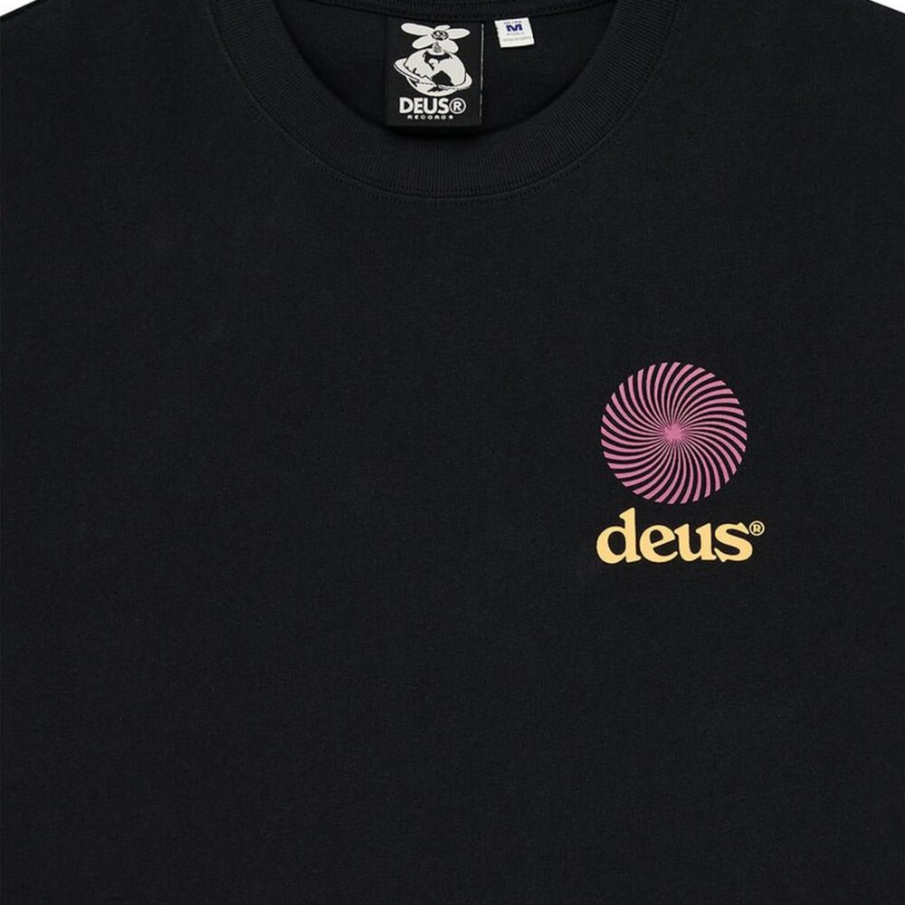 Deus Ex Machina Strata Oversize Tee - Black Deus Ex Machina Strata Oversize Tee - Black