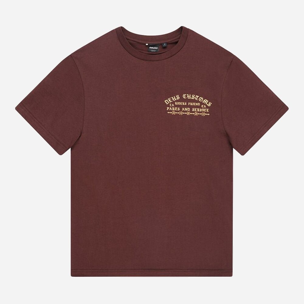 Deus Ex Machina Unchained Tee - Brown Deus Ex Machina Unchained Tee - Brown
