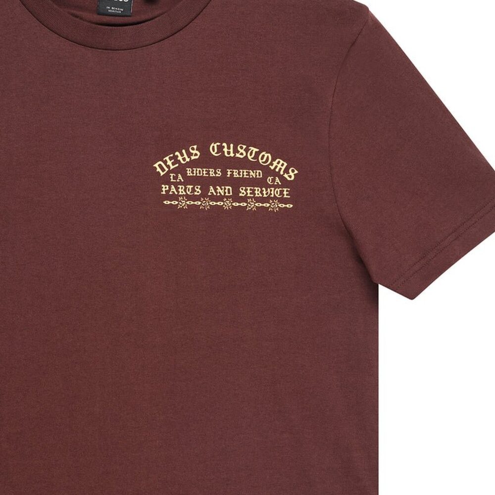 Deus Ex Machina Unchained Tee - Brown Deus Ex Machina Unchained Tee - Brown