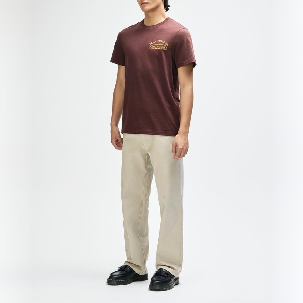 Deus Ex Machina Unchained Tee - Brown Deus Ex Machina Unchained Tee - Brown