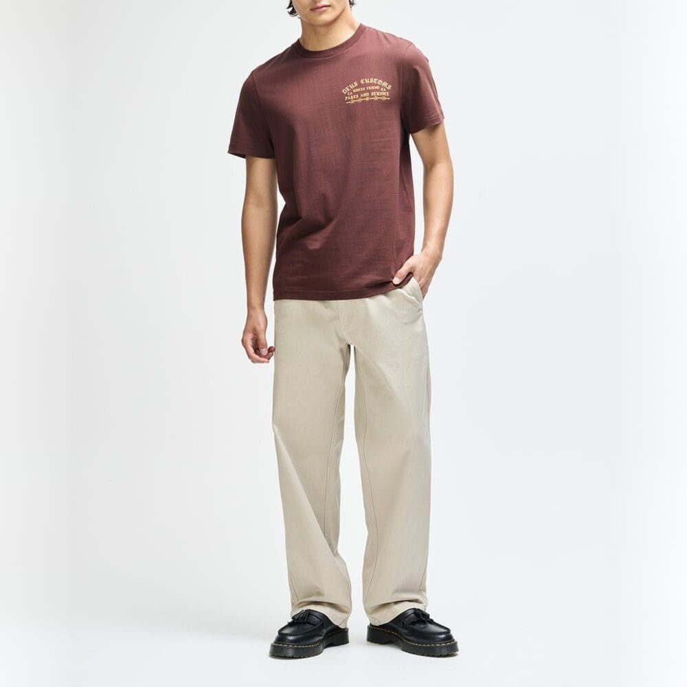 Deus Ex Machina Unchained Tee - Brown