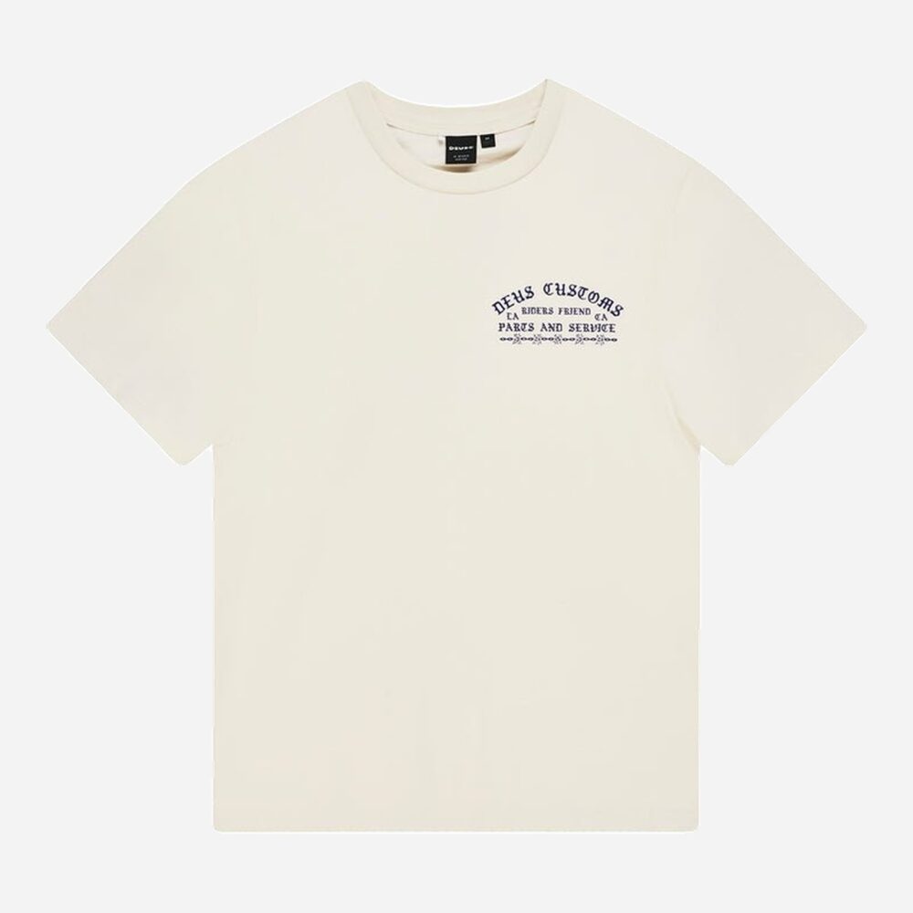 Deus Ex Machina Unchained Tee - Vintage White Deus Ex Machina Unchained Tee - Vintage White
