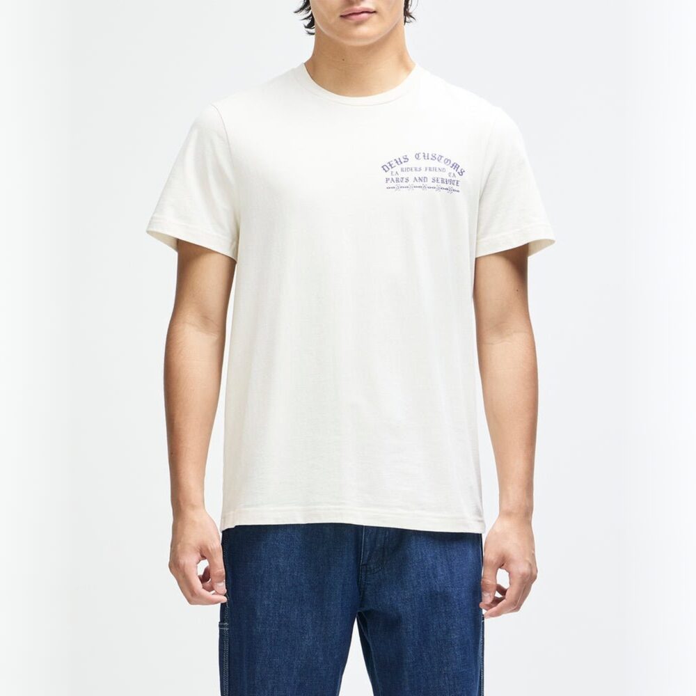 Deus Ex Machina Unchained Tee - Vintage White Deus Ex Machina Unchained Tee - Vintage White