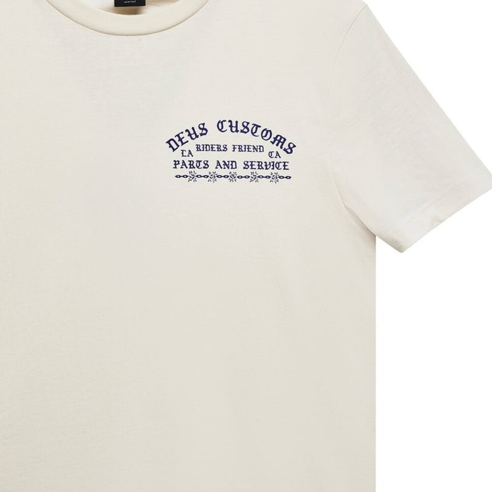 Deus Ex Machina Unchained Tee - Vintage White Deus Ex Machina Unchained Tee - Vintage White