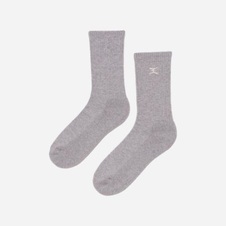 Edwin Core Sock - Grey Marl