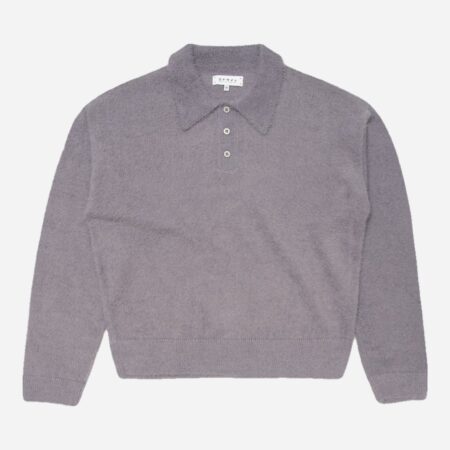 Edwin Dex Knitted Polo Sweater - Excalibur