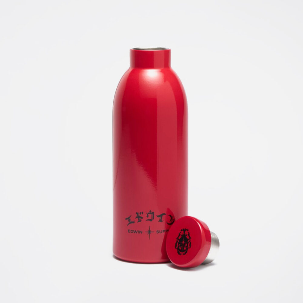 Edwin Heat Sensitive 500ml Bottle - Red