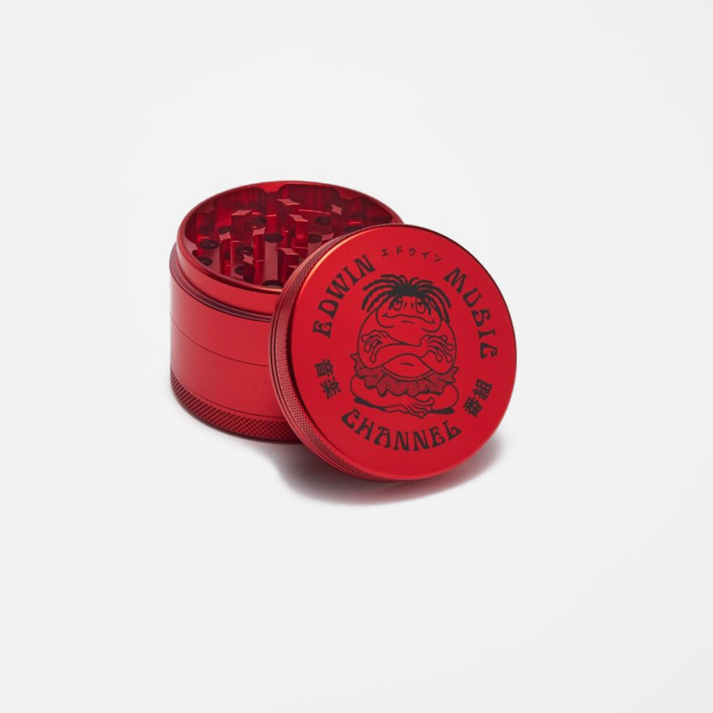 Edwin Herb Grinder - Red