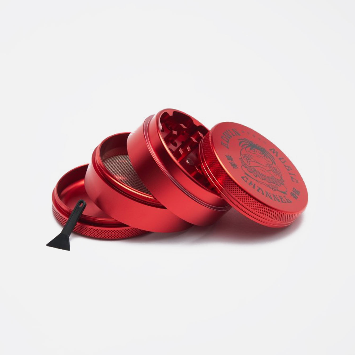 Edwin Herb Grinder - Red