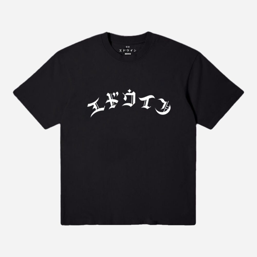 Edwin High Life Low Levels Big Graphic Tee - Black