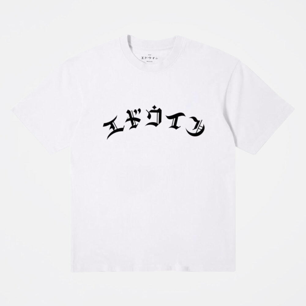 Edwin High Life Low Levels Big Graphic Tee - White