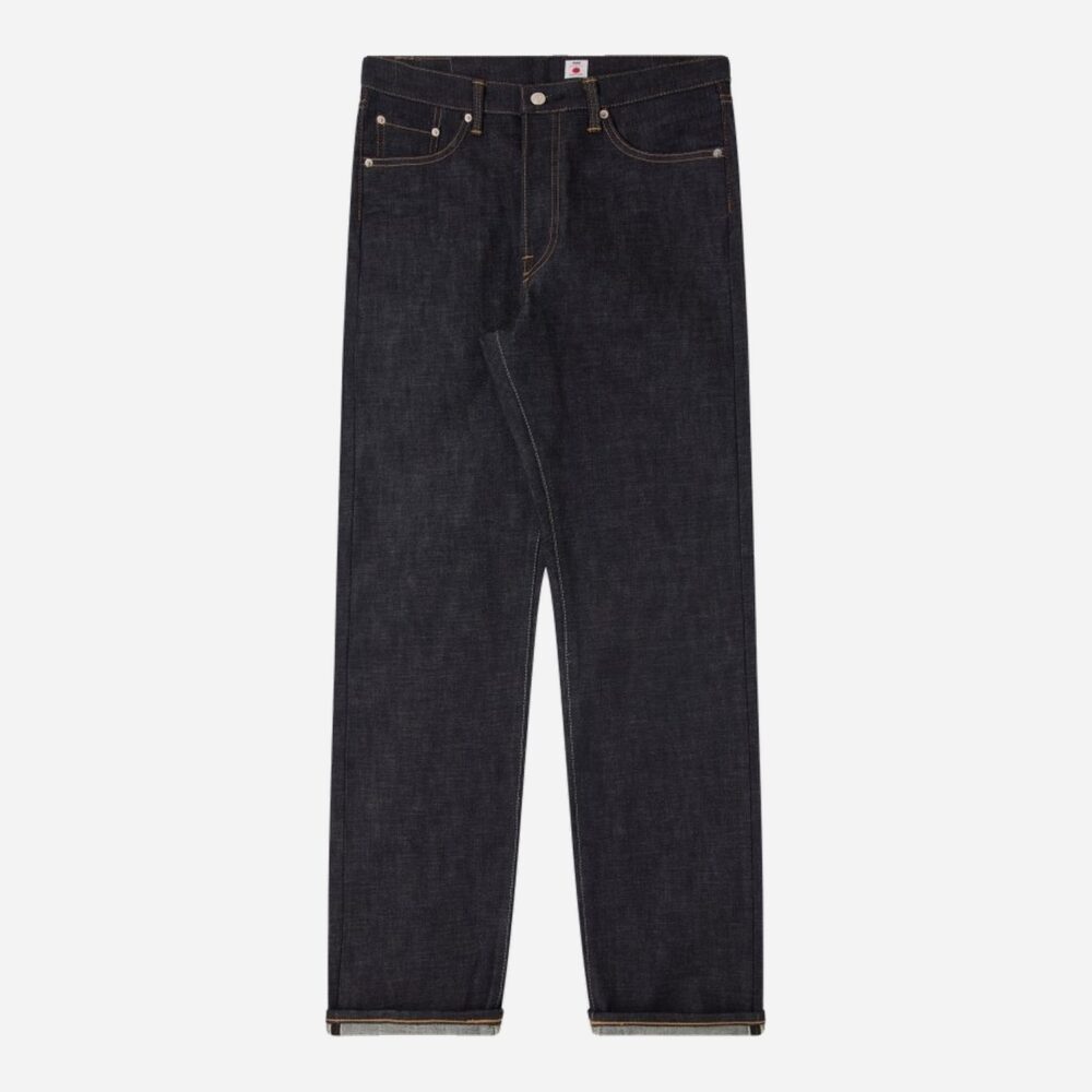 Edwin Kaihara Rainbow Selvage 13.5oz Regular Straight Jean - Blue Unwashed