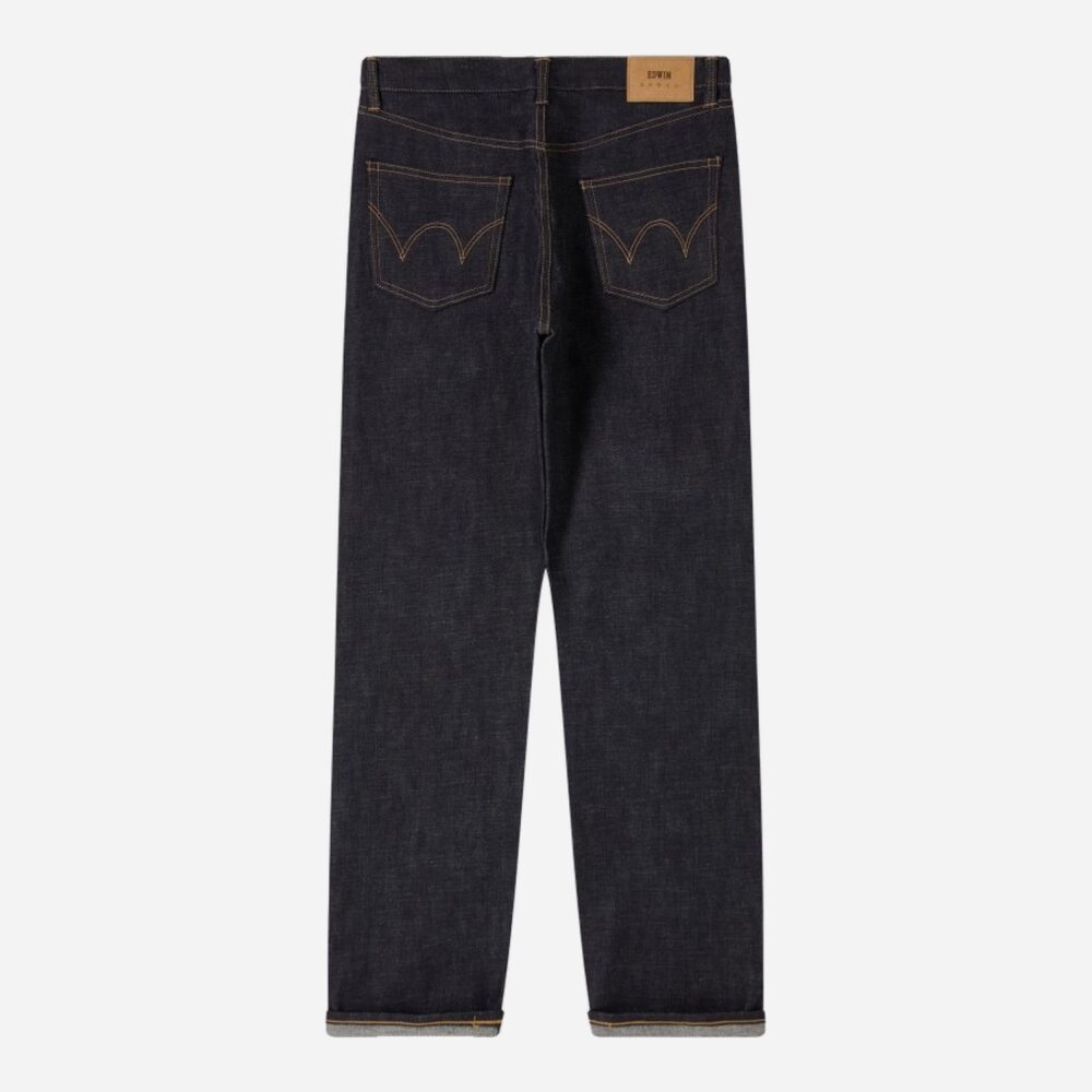 Edwin Kaihara Rainbow Selvage 13.5oz Regular Straight Jean - Blue Unwashed