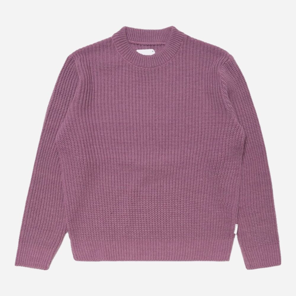 Edwin Nix Knitted Sweater - Grape Nectar Edwin Nix Knitted Sweater - Grape Nectar