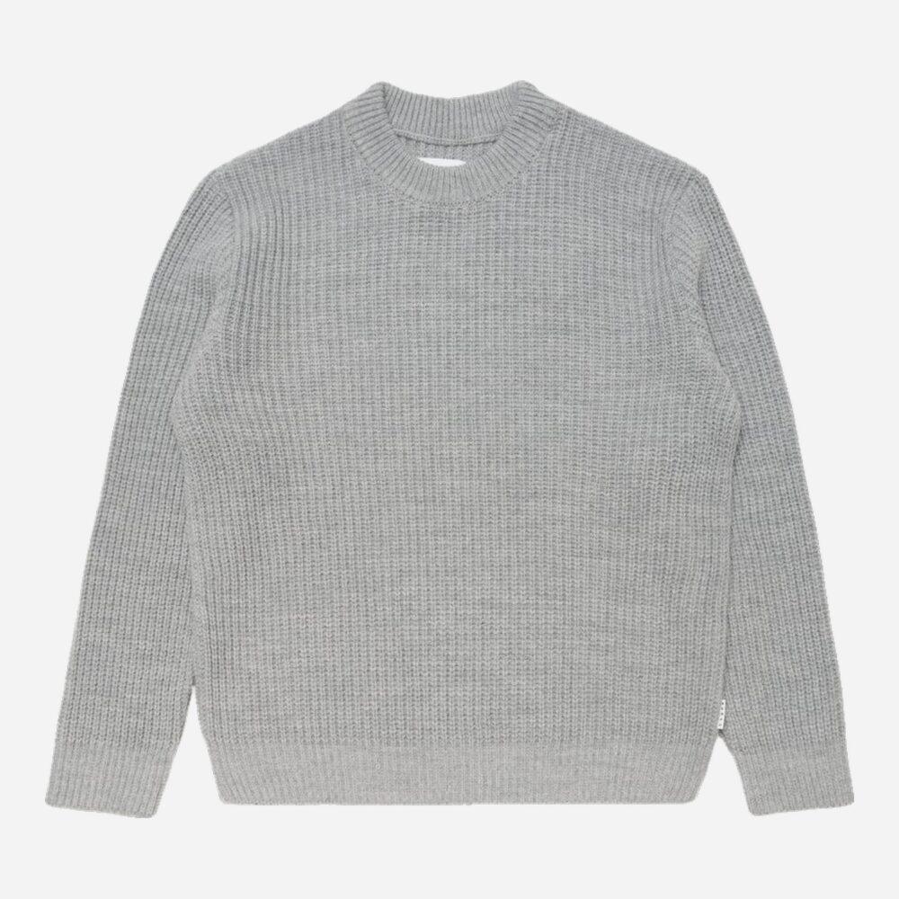 Edwin Nix Knitted Sweater - Grey Edwin Nix Knitted Sweater - Grey