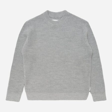 Edwin Nix Knitted Sweater - Grey Edwin Nix Knitted Sweater - Grey